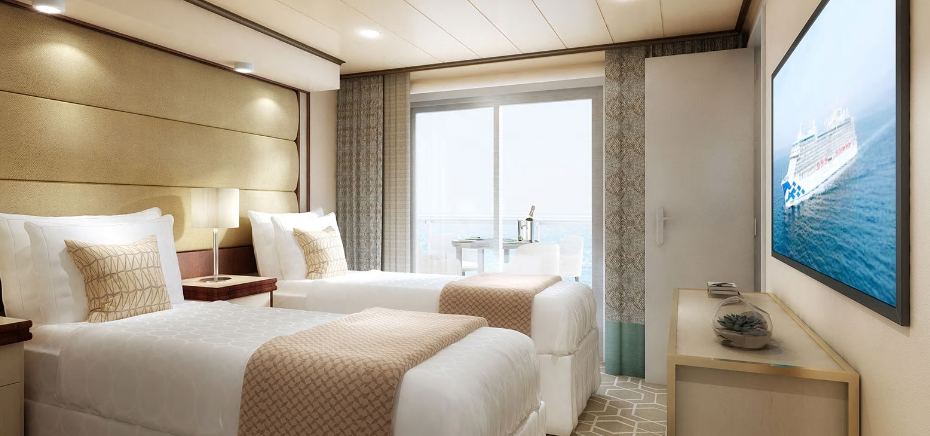 Princess Cruises - Discovery Princess - Sky Suite Second bedroom.png
